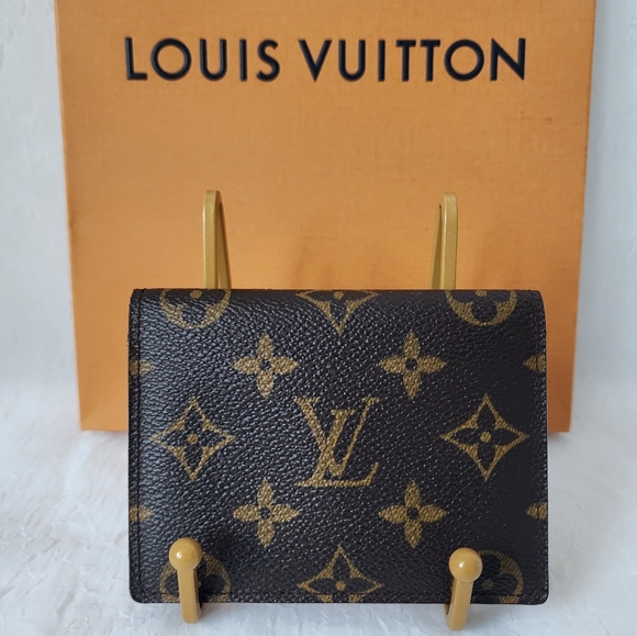 Auth Louis Vuitton Monogram Bifold ID Wallet - Picture 1 of 9